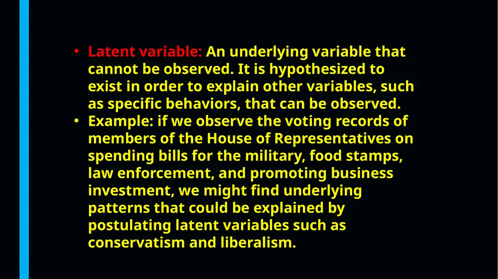 Theories, Theoretical Framework, Variables, - slide 34 of 55