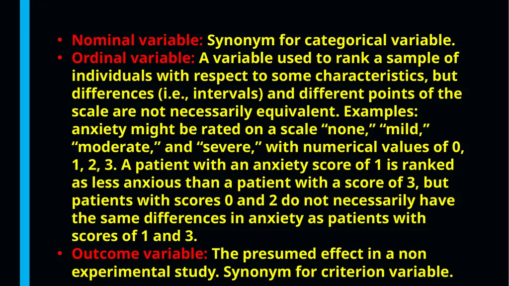 Theories, Theoretical Framework, Variables, - slide 36 of 55