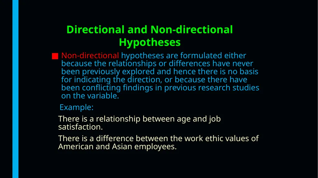 Theories, Theoretical Framework, Variables, - slide 49 of 55