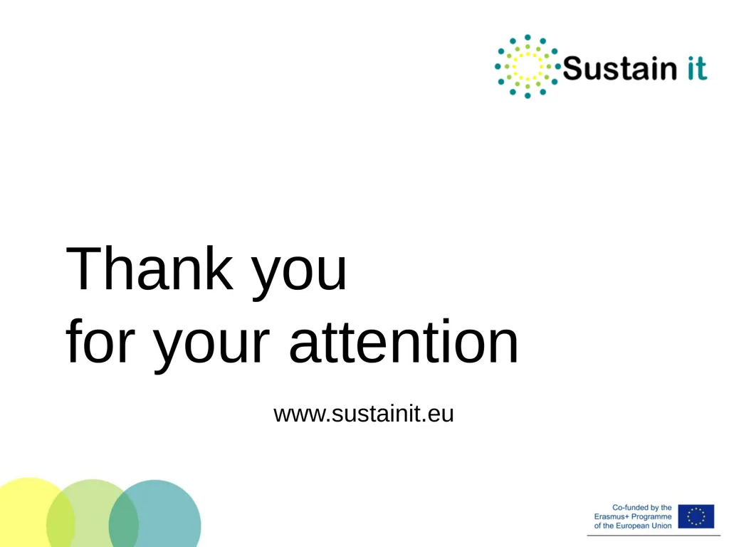 EU POLICIES AND TOOLS FOR SUSTAINABLE TOURISM This - slide 26 of 26