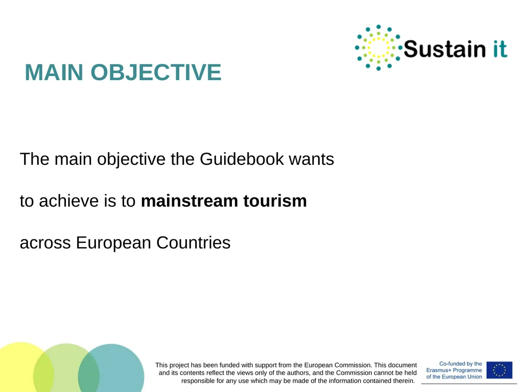 EU POLICIES AND TOOLS FOR SUSTAINABLE TOURISM This - slide 12 of 26