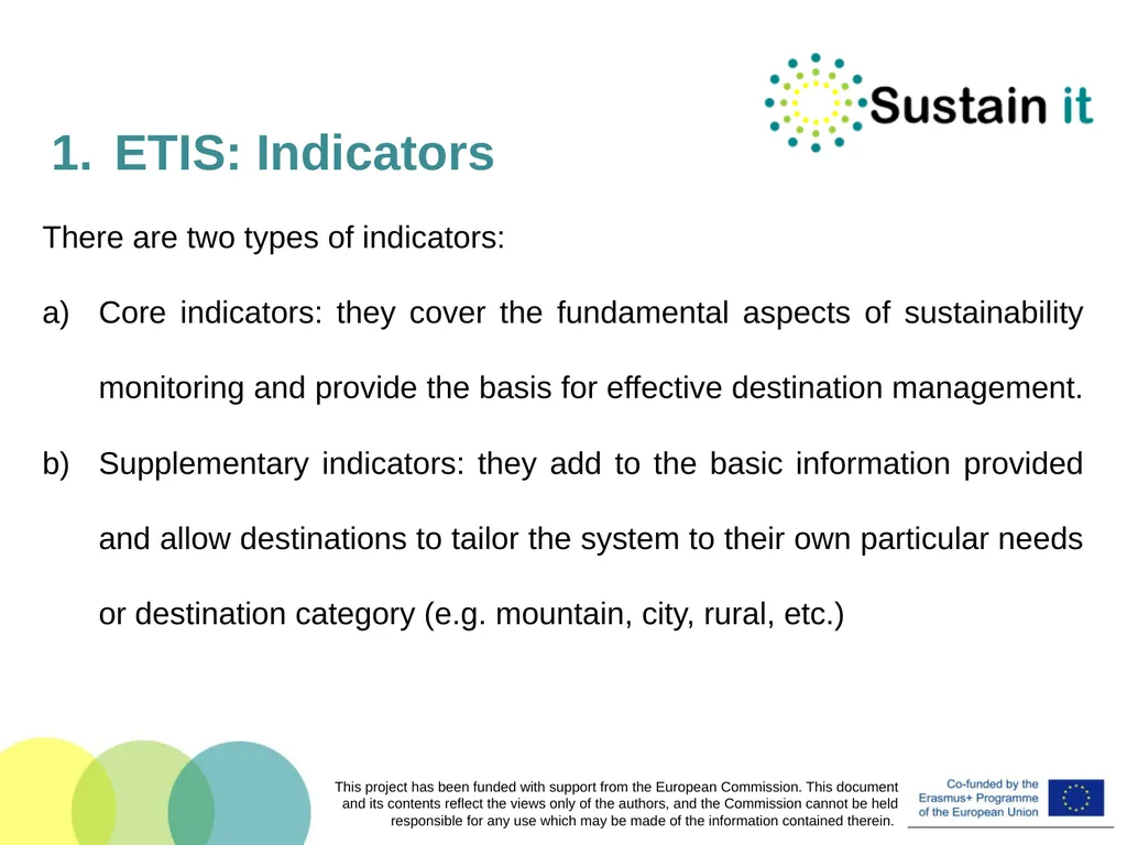 EU POLICIES AND TOOLS FOR SUSTAINABLE TOURISM This - slide 22 of 26
