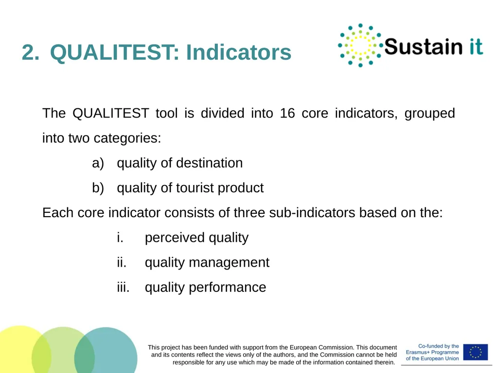 EU POLICIES AND TOOLS FOR SUSTAINABLE TOURISM This - slide 25 of 26