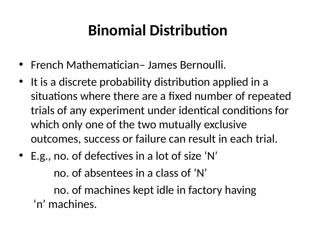 THEORETICAL DISTRIBUTION Dr. Gavisiddappa Gadag - slide 4 of 14