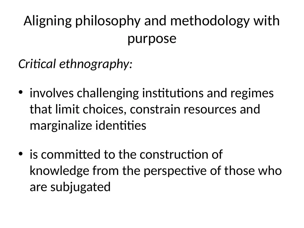 Chapter 6 Critical ethnography Dutta U. (2014). - slide 14 of 27