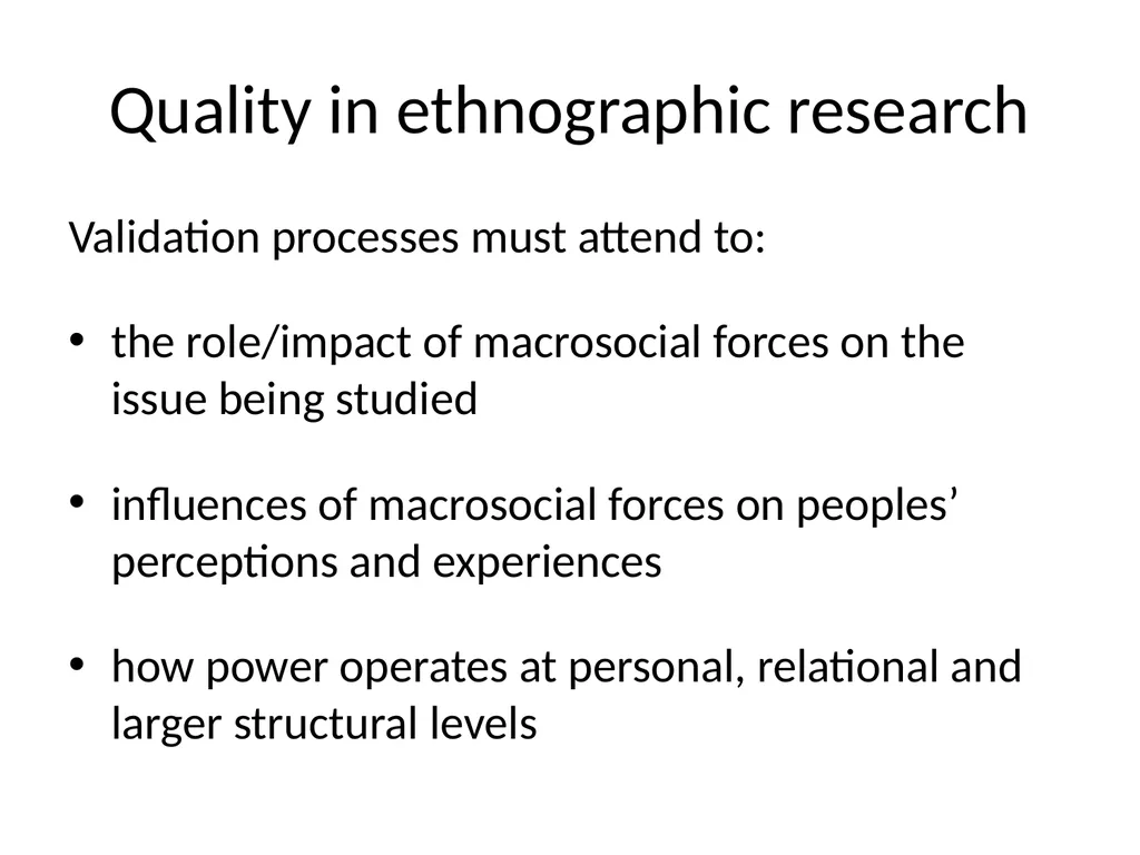 Chapter 6 Critical ethnography Dutta U. (2014). - slide 21 of 27