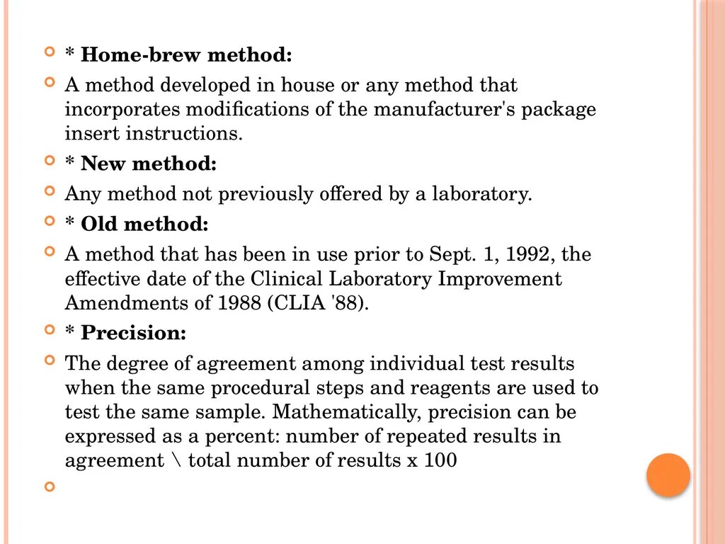 MICROBIOLOGY FOR ANALYSTS- Validation of - slide 55 of 59