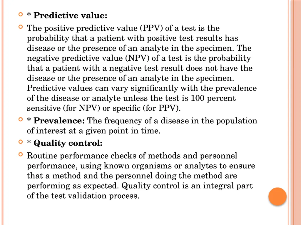 MICROBIOLOGY FOR ANALYSTS- Validation of - slide 56 of 59