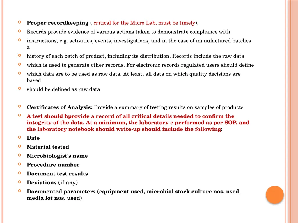 MICROBIOLOGY FOR ANALYSTS- Validation of - slide 37 of 59