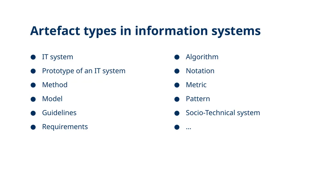 Introduction to Design Science Erik Perjons - slide 6 of 71