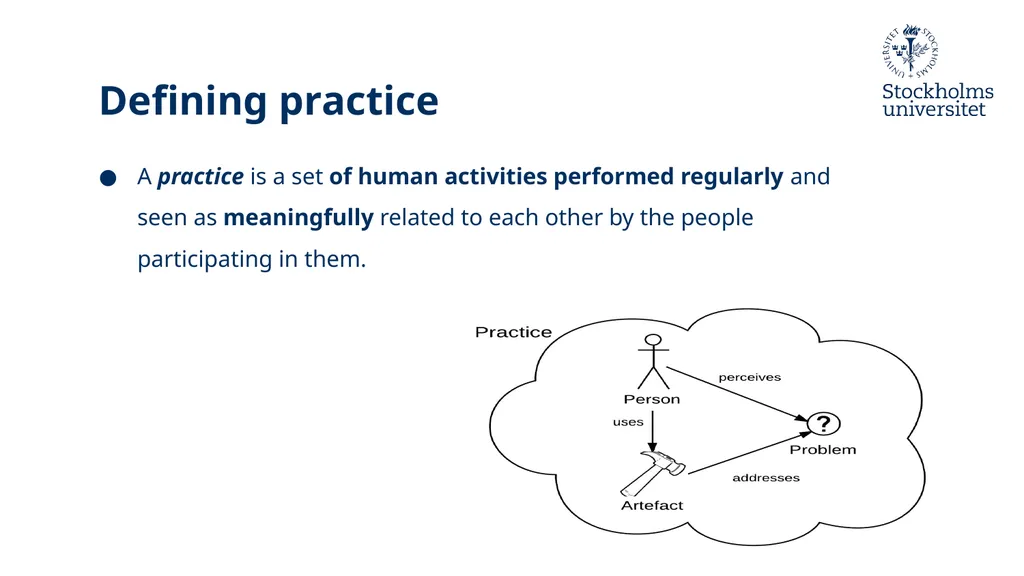 Introduction to Design Science Erik Perjons - slide 9 of 71