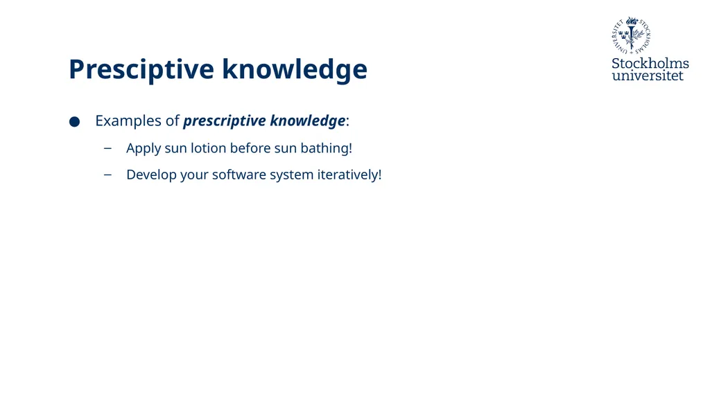 Introduction to Design Science Erik Perjons - slide 63 of 71