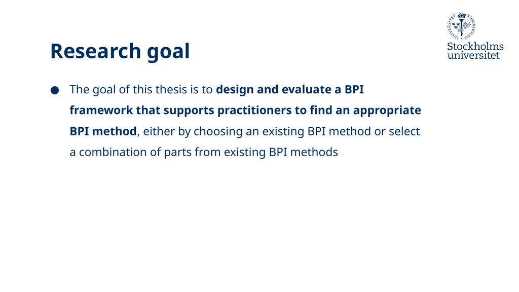 Introduction to Design Science Erik Perjons - slide 48 of 71