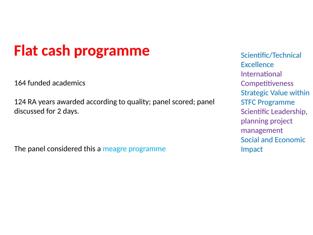 Particle Theory Overview Nick Evans (Southampton) - slide 14 of 19