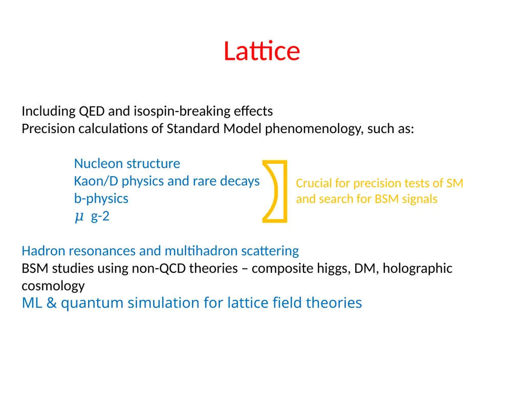 Particle Theory Overview Nick Evans (Southampton) - slide 6 of 19