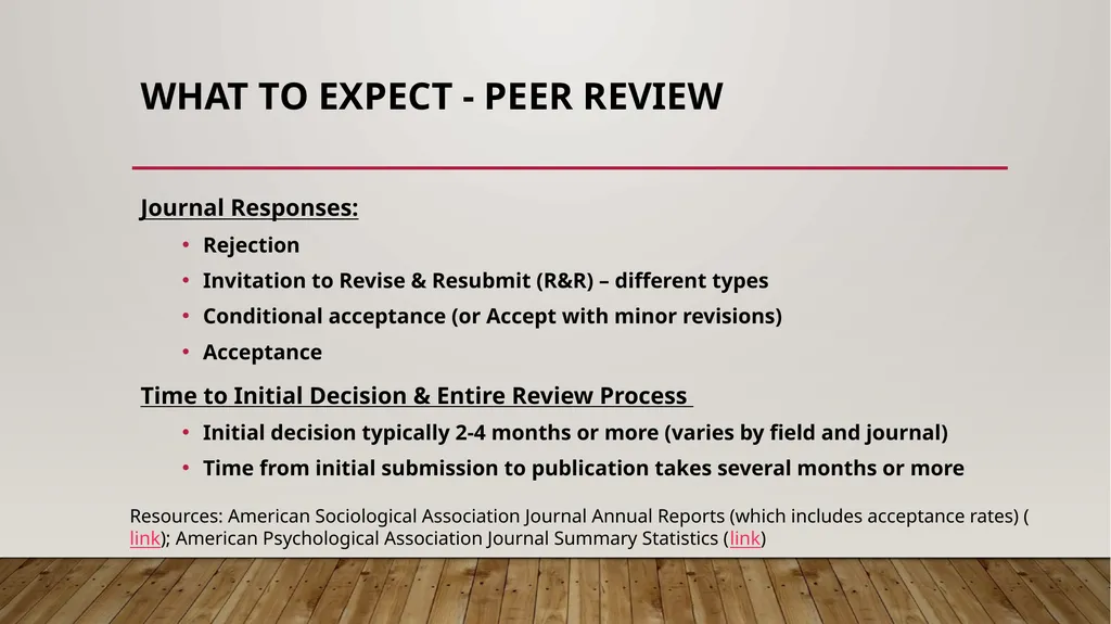 Understanding the peer review process in academic - slide 12 of 21