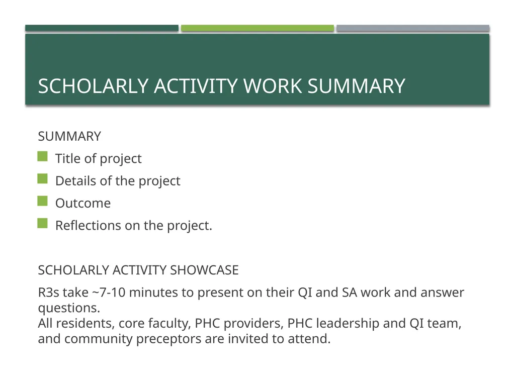 Tips for Engaging and Exciting Residents (and - slide 12 of 25