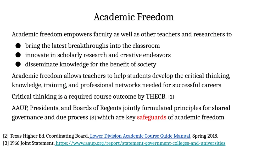 New State Laws on Firing Faculty (SB 18) and - slide 5 of 16