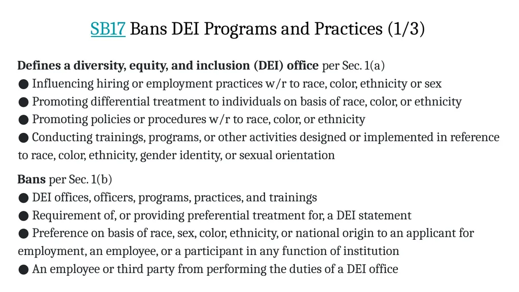 New State Laws on Firing Faculty (SB 18) and - slide 9 of 16