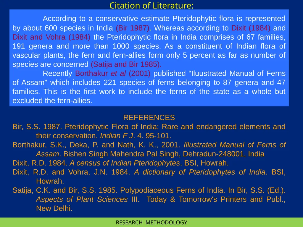 RESEARCH METHODOLOGY RESEARCH METHODOLOGY : II - slide 13 of 22