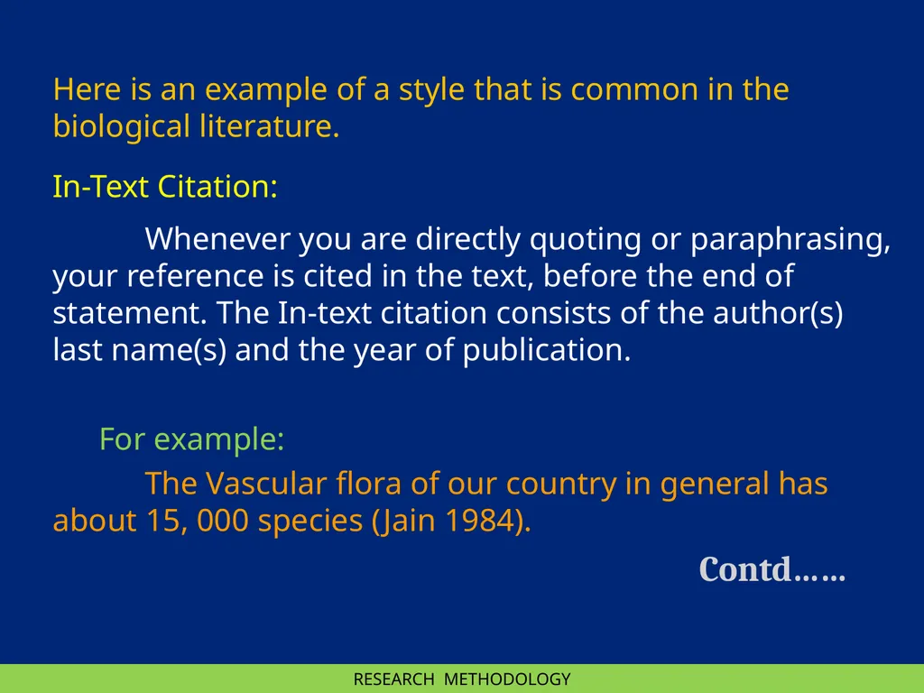 RESEARCH METHODOLOGY RESEARCH METHODOLOGY : II - slide 15 of 22