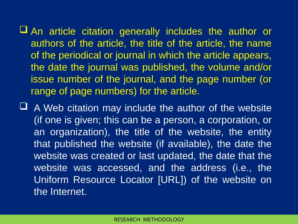 RESEARCH METHODOLOGY RESEARCH METHODOLOGY : II - slide 18 of 22