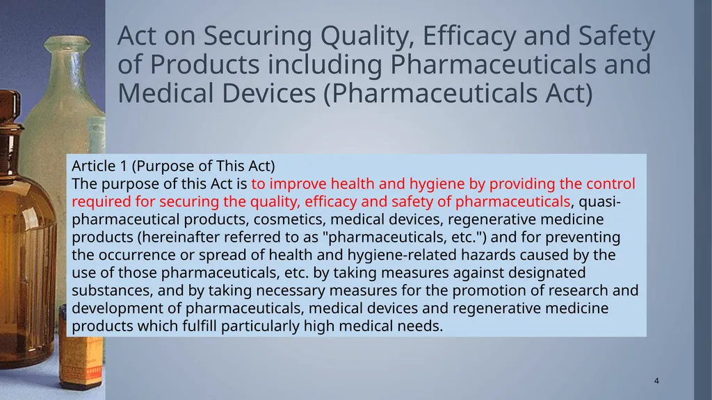 Regulatory process to register Veterinary - slide 4 of 26
