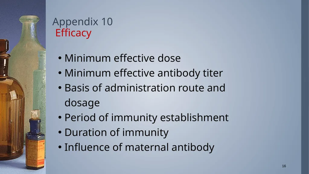 Regulatory process to register Veterinary - slide 16 of 26