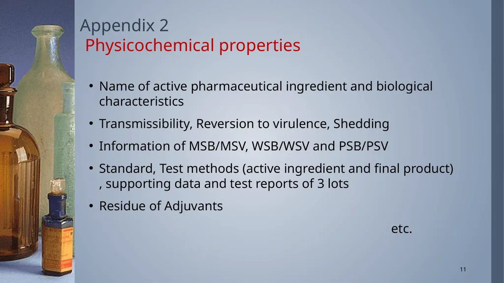 Regulatory process to register Veterinary - slide 11 of 26