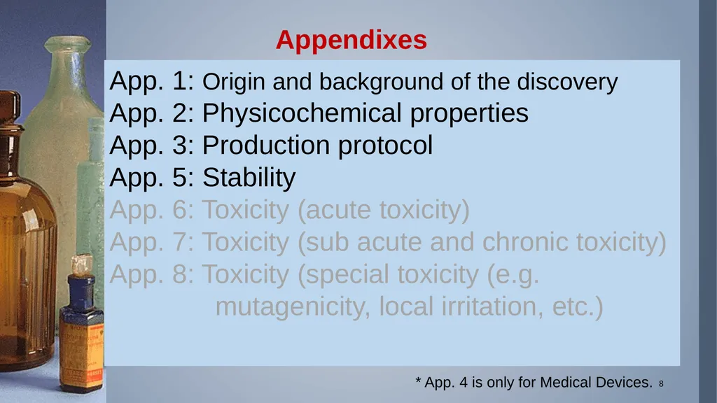 Regulatory process to register Veterinary - slide 8 of 26