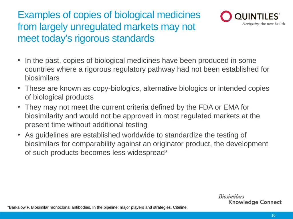 Biosimilars Knowledge Connect Slide Resource This - slide 10 of 22