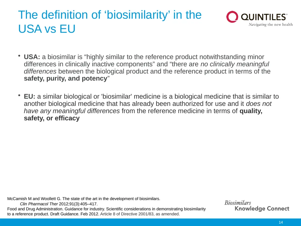 Biosimilars Knowledge Connect Slide Resource This - slide 14 of 22