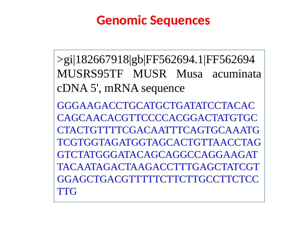 Biological Terms Biological Definitions Genomic - slide 3 of 7