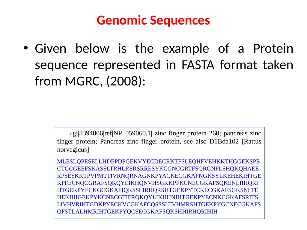 Biological Terms Biological Definitions Genomic - slide 4 of 7