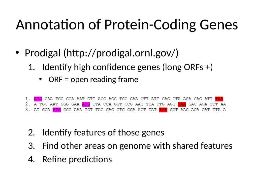 Bacterial Comparative Genomics Christopher - slide 10 of 41