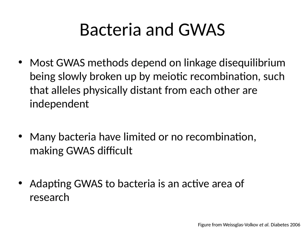 Bacterial Comparative Genomics Christopher - slide 38 of 41