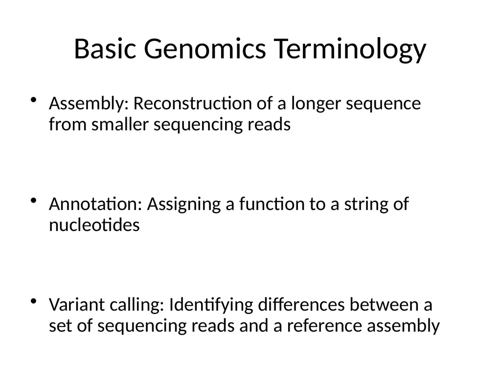 Bacterial Comparative Genomics Christopher - slide 3 of 41