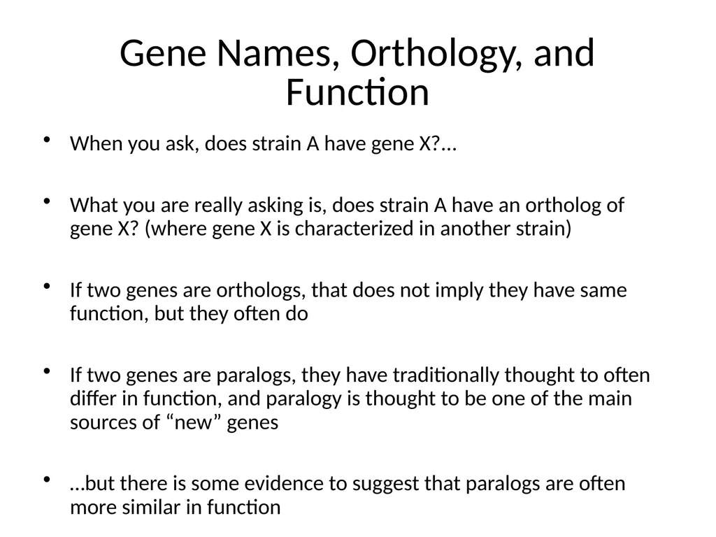 Bacterial Comparative Genomics Christopher - slide 16 of 41
