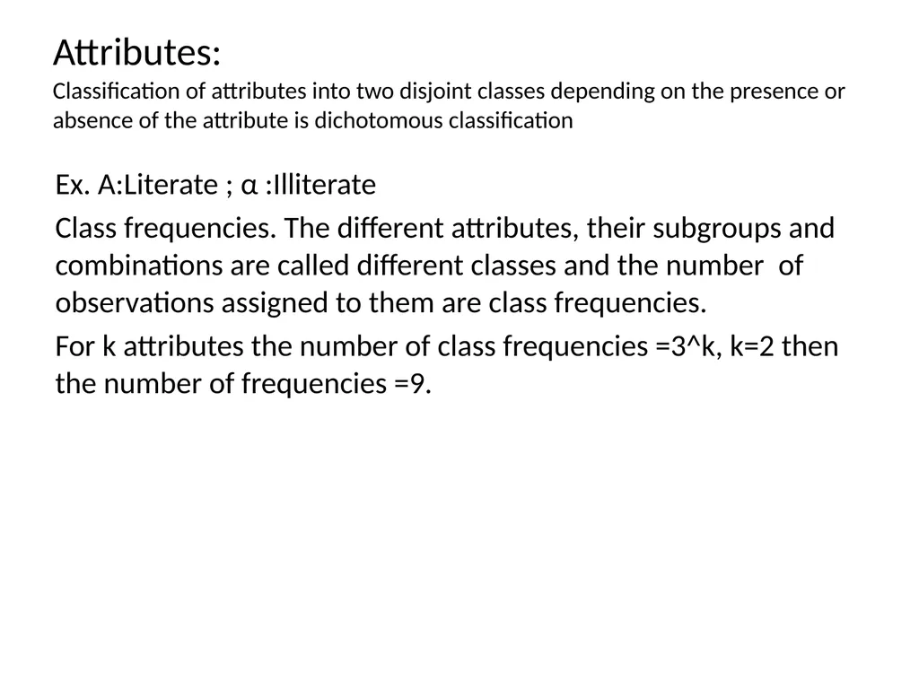F.Y.B Sc Statistics – Paper I Semester 1 - slide 11 of 16