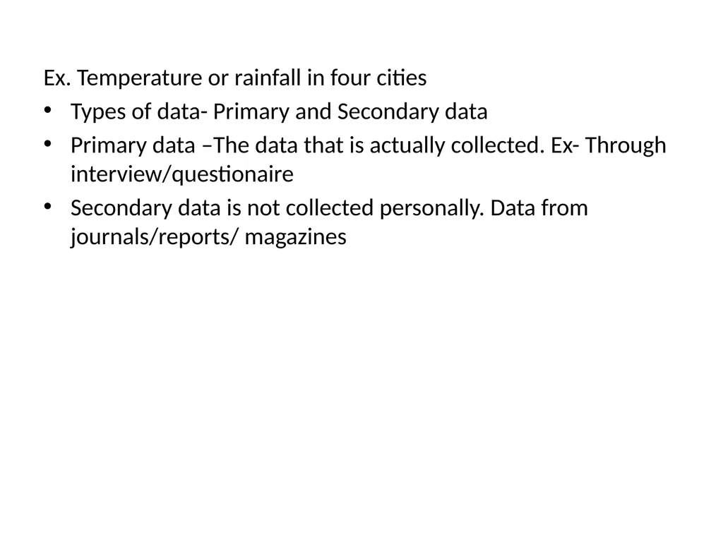 F.Y.B Sc Statistics – Paper I Semester 1 - slide 4 of 16