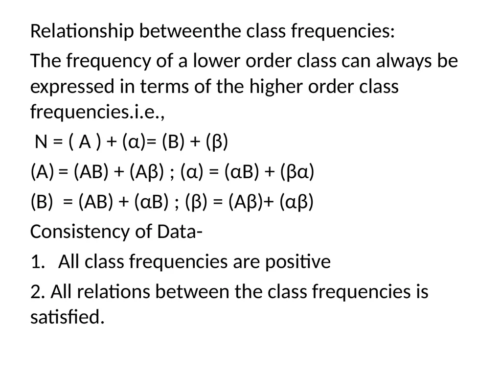 F.Y.B Sc Statistics – Paper I Semester 1 - slide 13 of 16