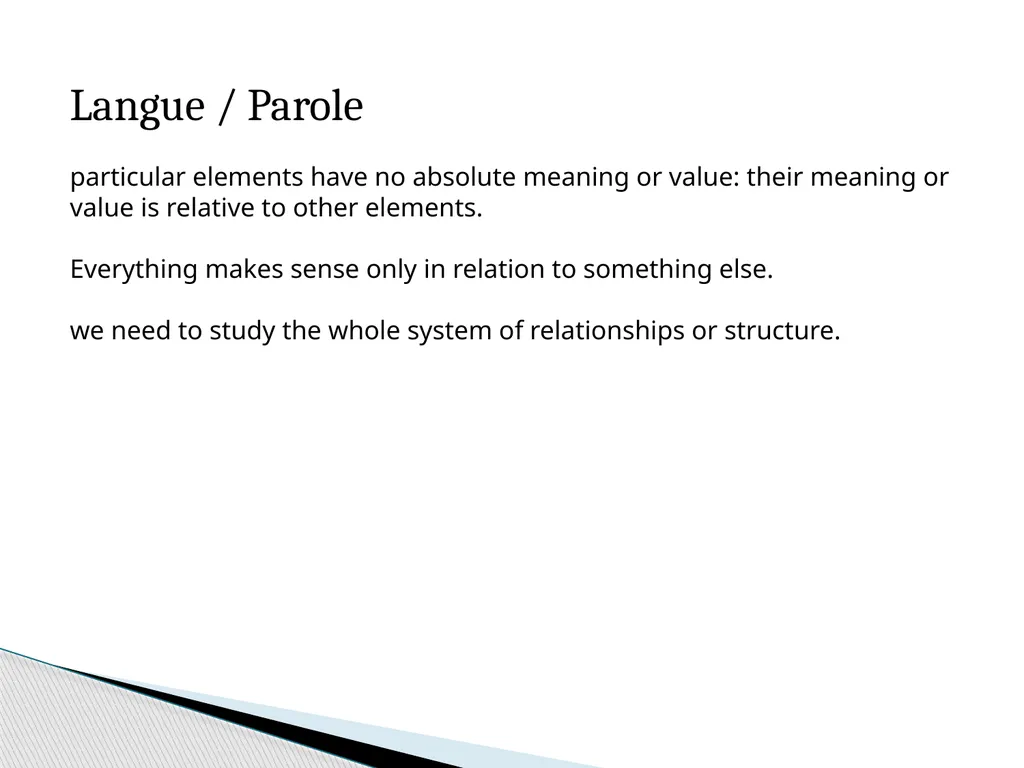Structuralism Presented by Dr. B.Kalidoss - slide 15 of 17