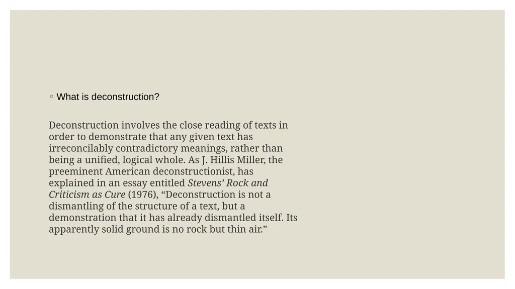 Derrida: Structure & sign MA IV SEM PAPER XIII - slide 4 of 8