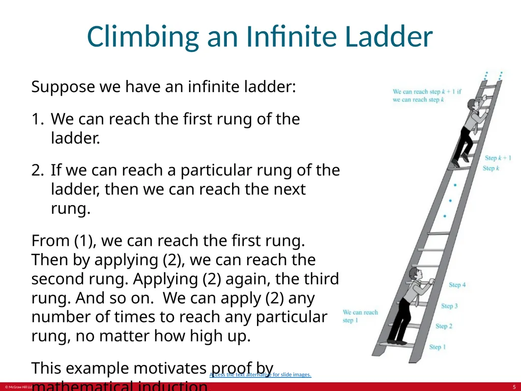 Induction and recursion Chapter 5 With - slide 5 of 75