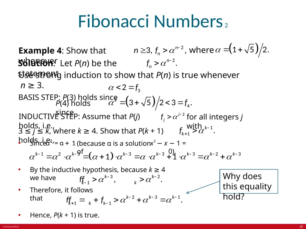 Induction and recursion Chapter 5 With - slide 39 of 75