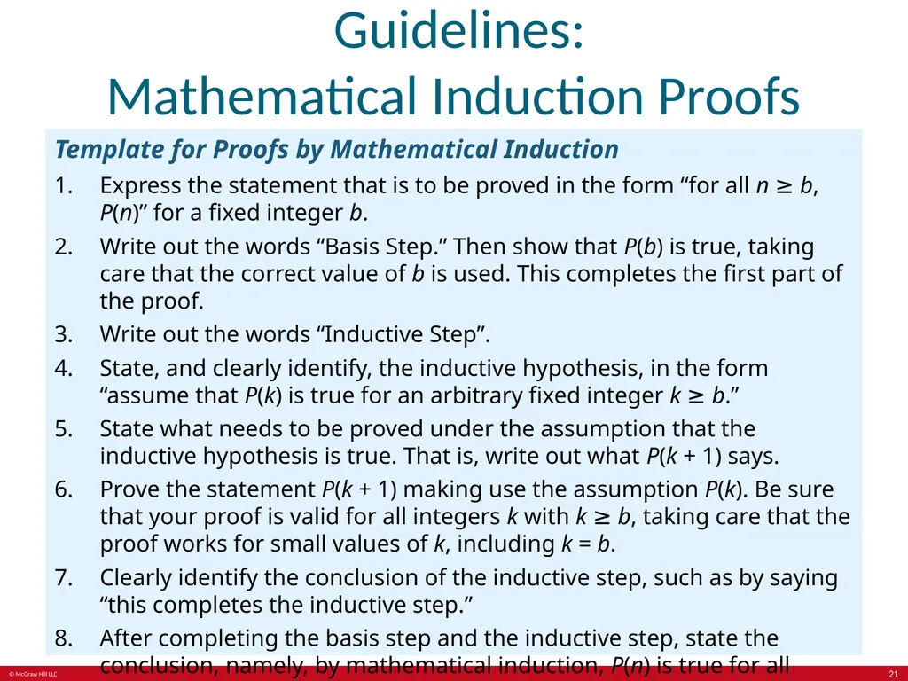 Induction and recursion Chapter 5 With - slide 21 of 75