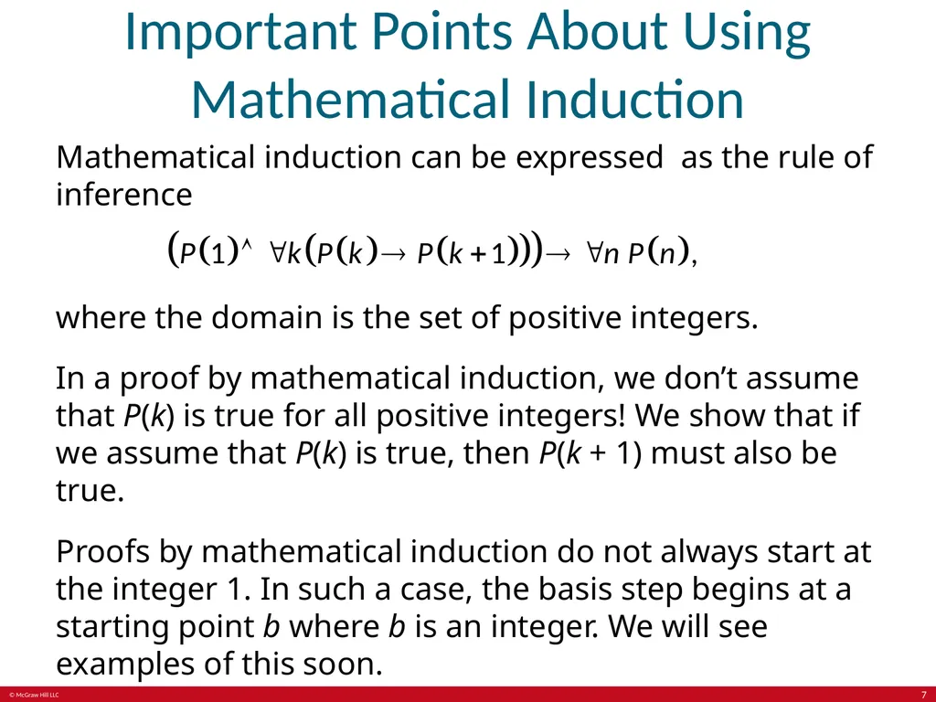 Induction and recursion Chapter 5 With - slide 7 of 75