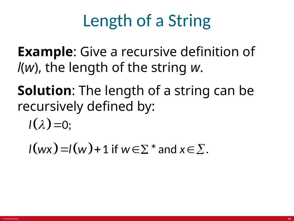 Induction and recursion Chapter 5 With - slide 46 of 75