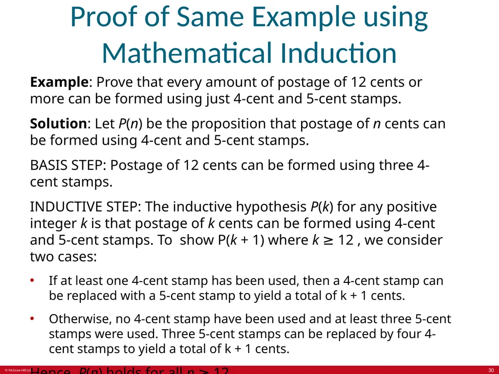 Induction and recursion Chapter 5 With - slide 30 of 75