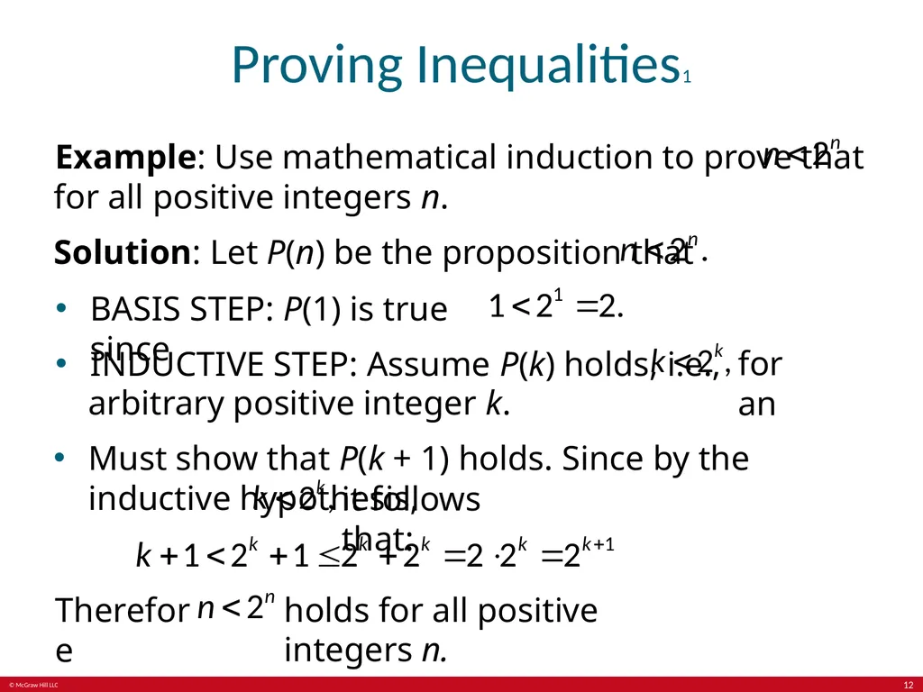 Induction and recursion Chapter 5 With - slide 12 of 75